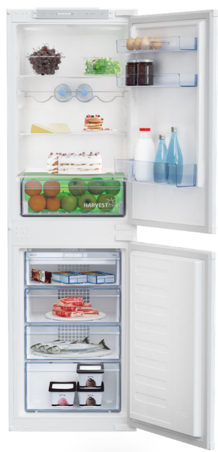 Beko 50/50 Integrated Frost Free Fridge Freezer - BCFD4V50