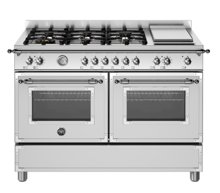 Bertazzoni 120cm Dual Fuel Cooker - HER126G2EXT