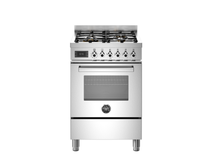 Bertazzoni 60cm Single Dual Fuel Cooker - PRO64L1EXT