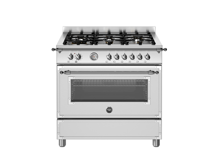 Bertazzoni 90cm Dual Fuel Cooker - HER96L1EXT2