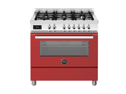 Bertazzoni 90cm Dual Fuel Cooker - PRO96L1EROT2
