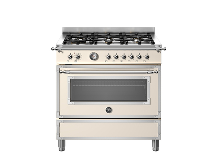 Bertazzoni 90cm Dual Fuel Cooker - HER96L1EAVT