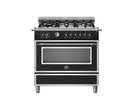 Bertazzoni 90cm Dual Fuel Cooker - HER96L1ENET