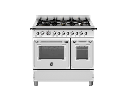 Bertazzoni 90cm Dual Fuel Cooker - HER96L2EXT