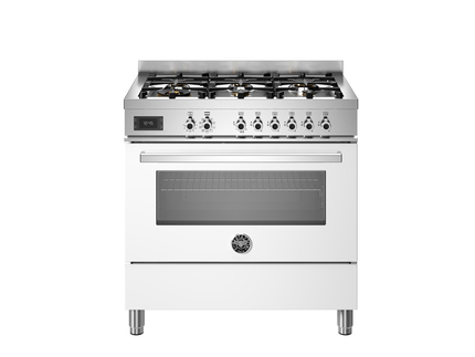 Bertazzoni 90cm Single Dual Fuel Cooker - PRO96L1EBIT