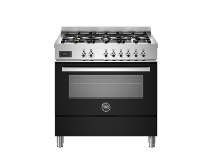 Bertazzoni 90cm Single Dual Fuel Cooker - PRO96L1ENET