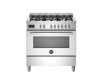 Bertazzoni 90cm Single Dual Fuel Cooker - PRO96L1EXT