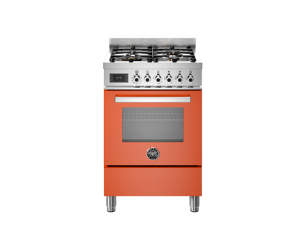 Bertazzoni 60cm Single Dual Fuel Cooker - PRO64L1EART