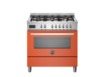Bertazzoni 90cm Single Dual Fuel Cooker - PRO96L1EART