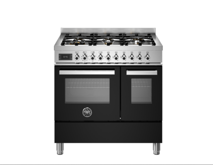 Bertazzoni 90cm Dual Fuel Cooker - PRO96L2ENET
