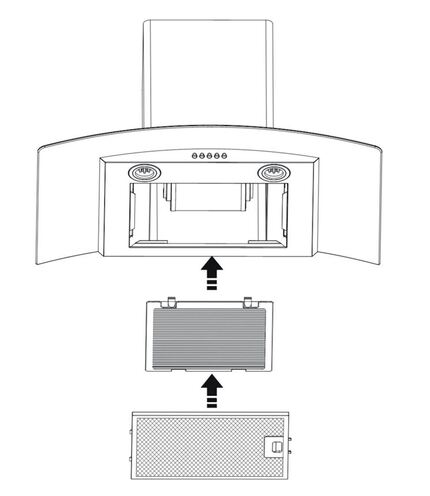 Cata Extractor Hood Filter - TMFILT7
