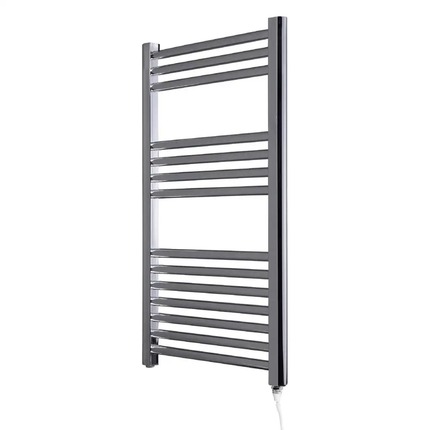 Elnur 150W Electric Towel Rail Ladder Style Straight White - TB150