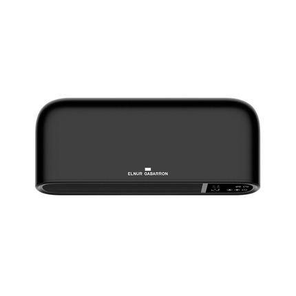 Elnur Wall Mounted Downflow Ceramic Heater 2000W Black - CCN2000