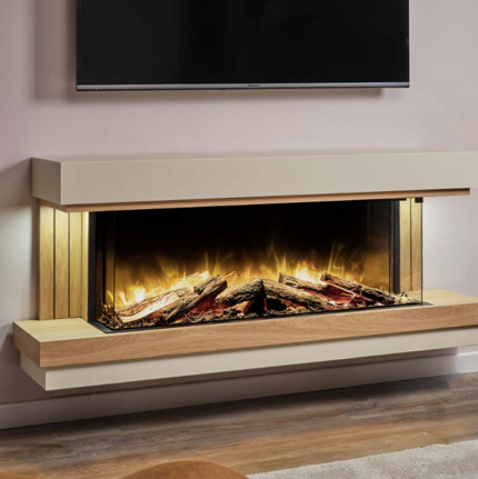 Flamerite Wall Mounted Electric Fire - Elara 1300