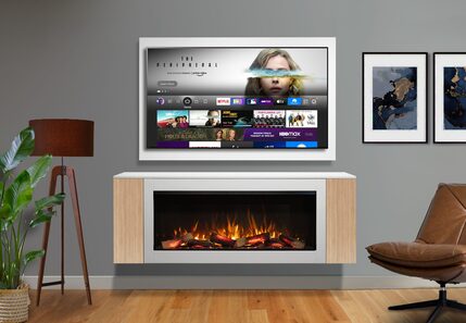 Flamerite Wall Mounted Electric Fire - Willow 1000