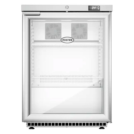 Foster 61cm Freestanding Commercial Undercounter Glass Door Refrigerator - HR150G/13-174
