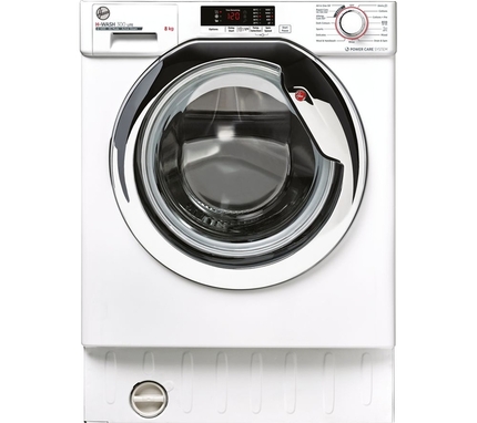Hoover 8kg, 1400 Spin Integrated Washing Machine - HBWS48D2ACE-80