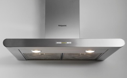 Hotpoint 60cm T- Shaped Chimney Hood - PHC67FLBIX