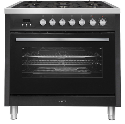 Inalto 90cm Dual Fuel Cooker - IR90DFB