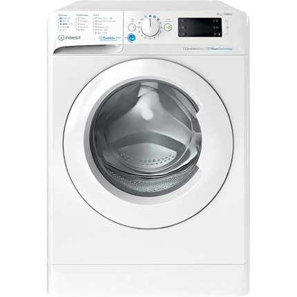 Indesit 11kg 1400 Spin Washing Machine - BWE111496XWVUK