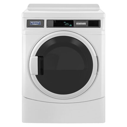 Maytag 10.5kg Commercial Front Loading Gas Vented Dryer - MDG28PRTGW