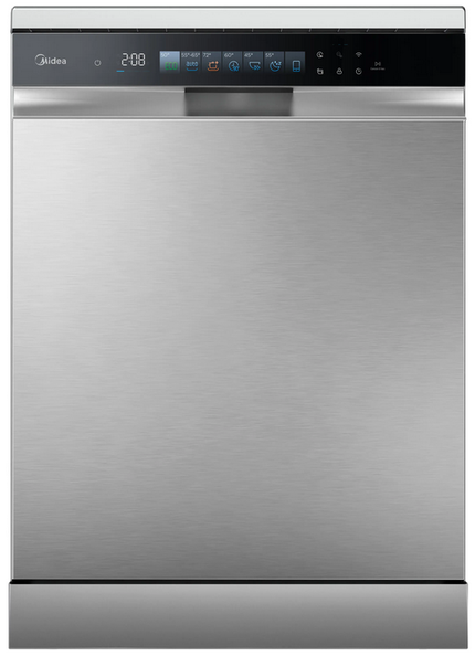 Midea 14PL Freestanding Fullsize Dishwasher - MDWEF1433G(SS)-WG-UK