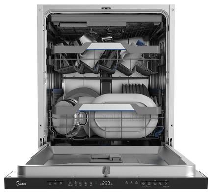 Midea 14PL Fully Integrated Dishwasher - MDWEB1403M(B)-WA-UK