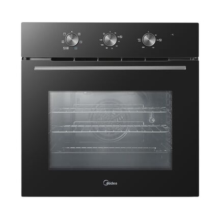 Midea 60cm Built-In Multifunction Single Oven - MBO65M90M1-BK