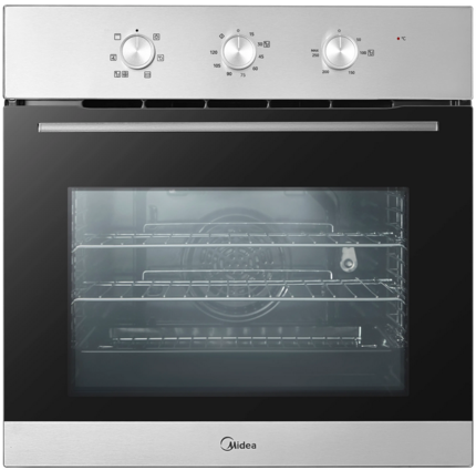Midea 60cm Built-In Multifunction Single Oven - MBO65M90M1-SS