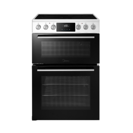 Midea 60cm Double Oven Electric Cooker - MFO24EME4R118-WH