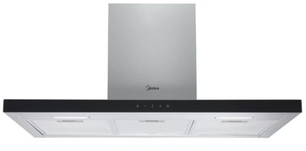 Midea 90cm Chimney Hood - MH90M21ET33SG-UK