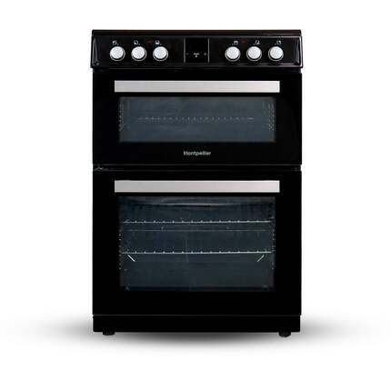 Montpellier 60cm Freestanding Electric Double Cooker - MDOI60FK