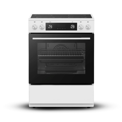 Montpellier 60cm Single Cavity Ceramic Cooker - MDAFCS60CFW 