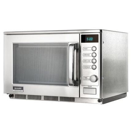 Sharp 20L 1900W Heavy Duty Commercial Microwave - R23AM