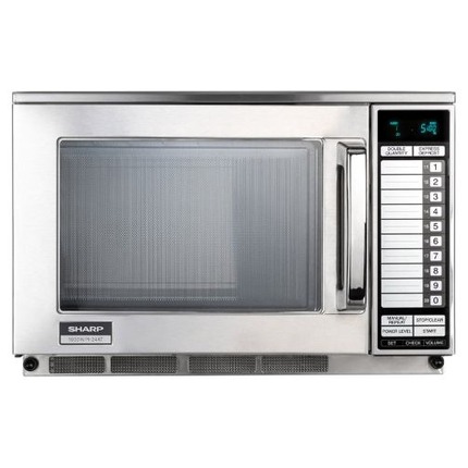 Sharp 20L 1900W Heavy Duty Commercial Microwave - R24AT