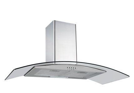 Sovereign 90cm Glass Curved Hood - ATGLA9