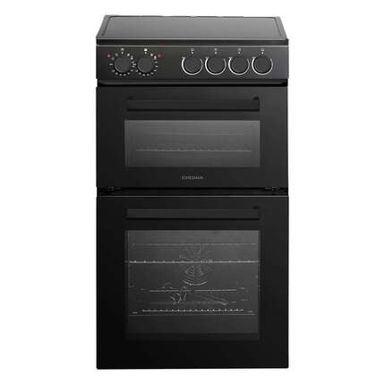 Statesman 50cm Freestanding Double Oven Electric Cooker - EDC150B