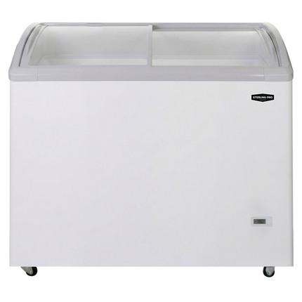 Sterling Pro 105cm Sliding Lid Display Chest Freezer - SP351GC