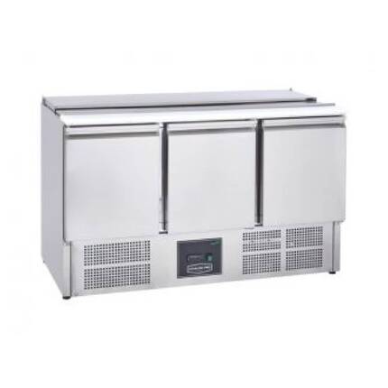 Sterling Pro 137cm 3 Door Saladette Counter - SPU300SL