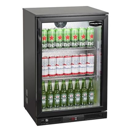 Sterling Pro 60cm Outdoor Bottle Cooler - SP1LO-OUT-BK