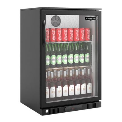 Sterling Pro 60cm Single Door Bottle Cooler - SP1HC-BK