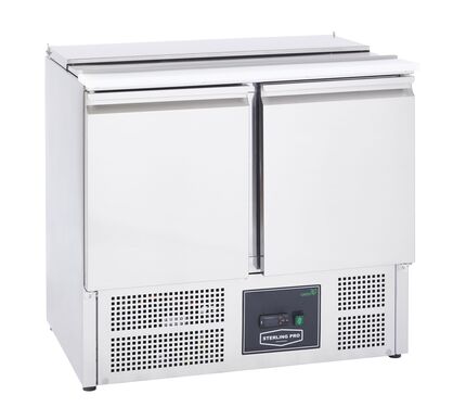 Sterling Pro 90cm 2 Door Saladette Counter - SPU200SL