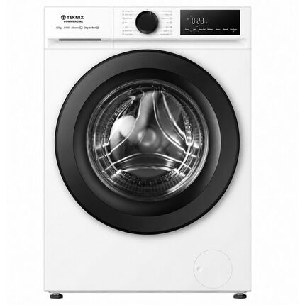 Teknix 12kg 1400 Spin Washing Machine - TCOMW1214W