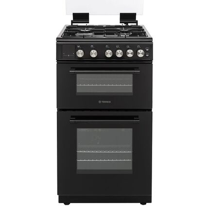 Teknix 50cm Double Oven Gas Cooker - TKGD50B