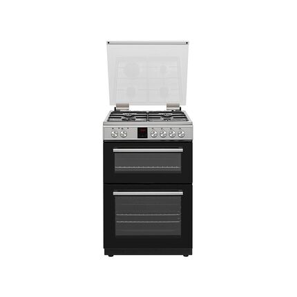 Teknix 60cm Double Oven Gas Cooker - TKGD60X