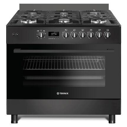 Teknix 90cm Gas Range Cooker - TK2SRCG90B