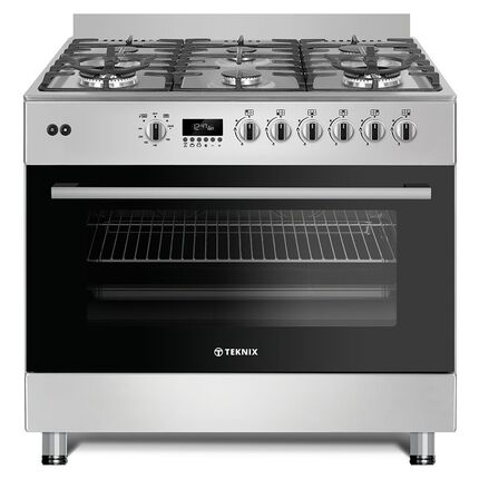 Teknix 90cm Gas Range Cooker - TK2SRCG90X