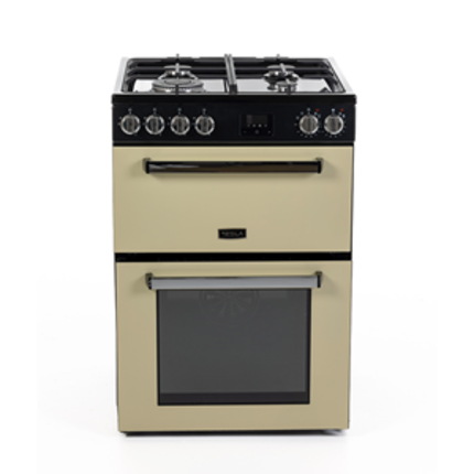 Tesla 60cm Dual Fuel Double Oven Cooker - TMRDF60C