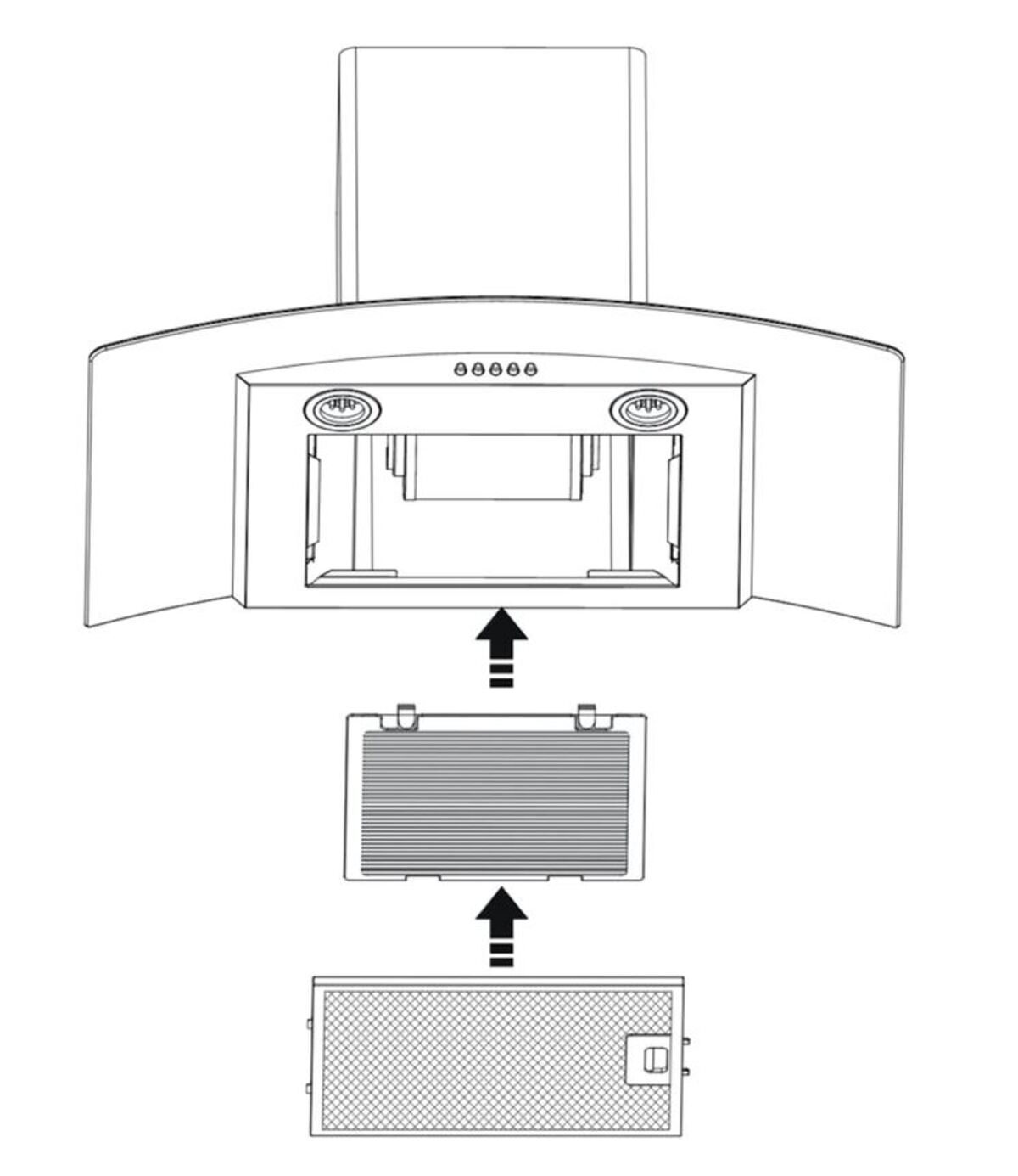 Cata Extractor Hood Filter - TMFILT7 0