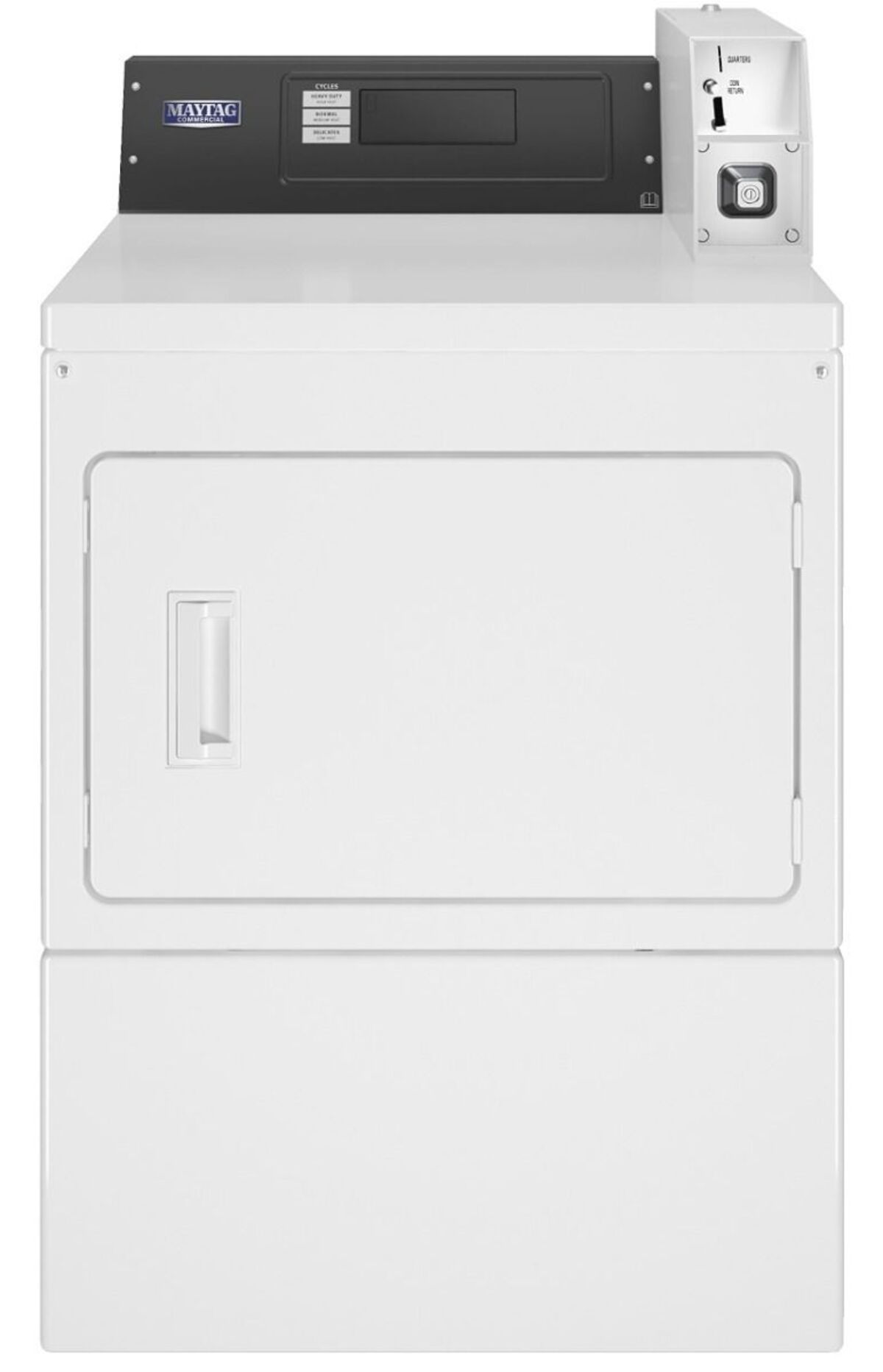 Maytag 10.5kg Coin-Drop Commercial Vented Dryer - MDE20PDFGW 0